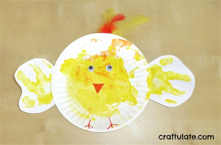 Paper Plate Chick