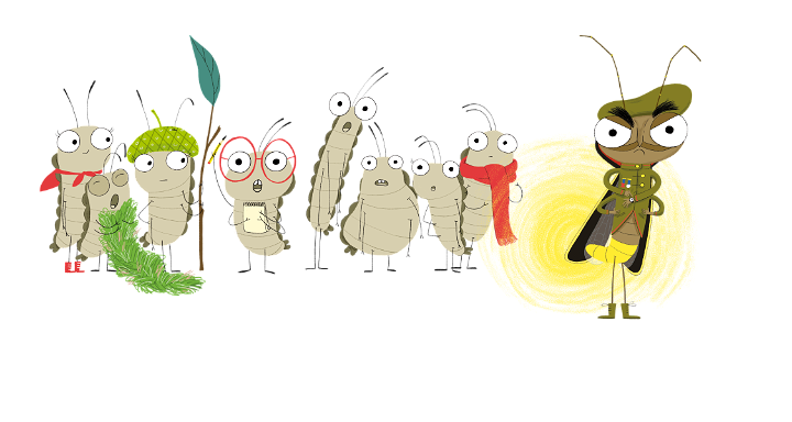 Firefly Craft for Kids - the fireflies glow in the dark!