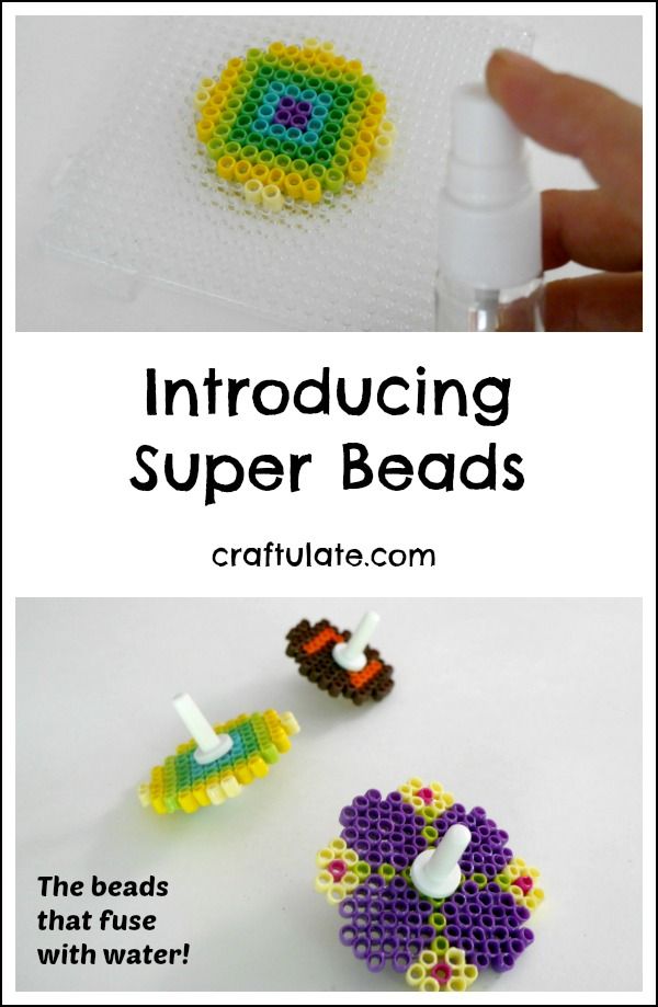 Introducing Super Beads - no mess, no glue, no iron!
