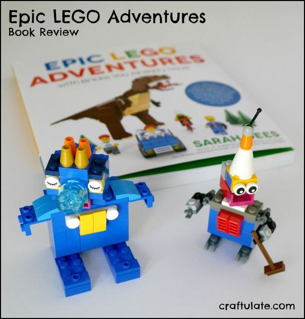 Epic LEGO Adventures Book Review by Craftulate