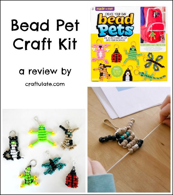 Bead Pet Craft Kit - a review by Craftulate.com