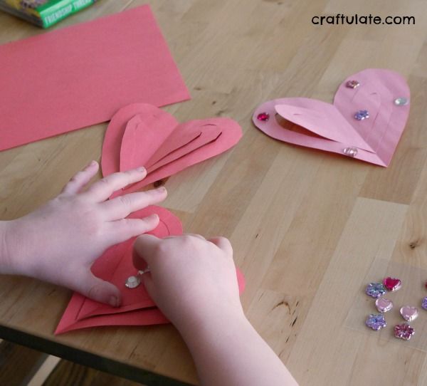 Valentines Cutting Hearts Activity - great for fine motor practice!