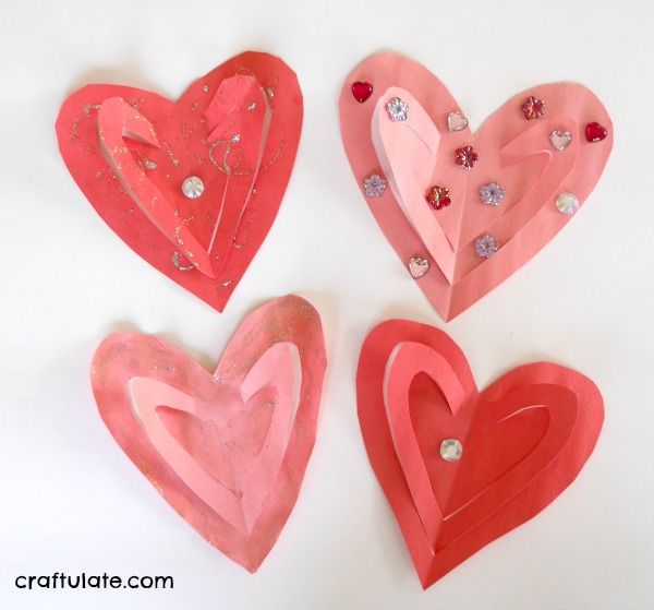 Valentines Cutting Hearts Activity - great for fine motor practice!