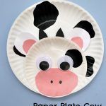 Paper Plate Cow