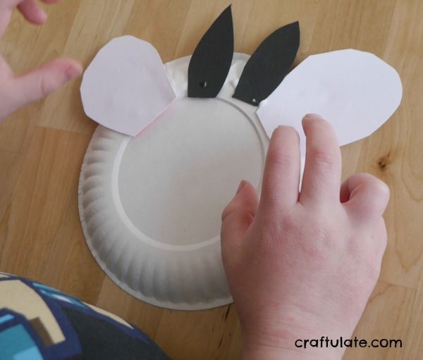 Paper Plate Cow - Craftulate