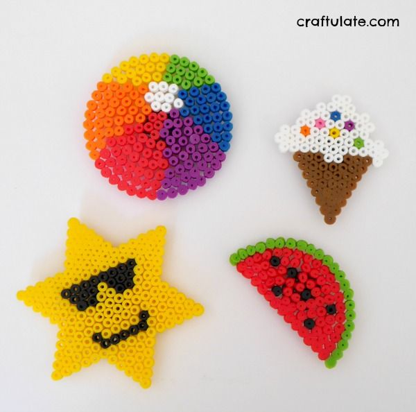 Perler Bead Star Pegboard Designs and Inspiration! 