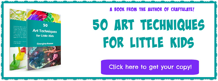 50 Art Techniques for Little Kids - the book