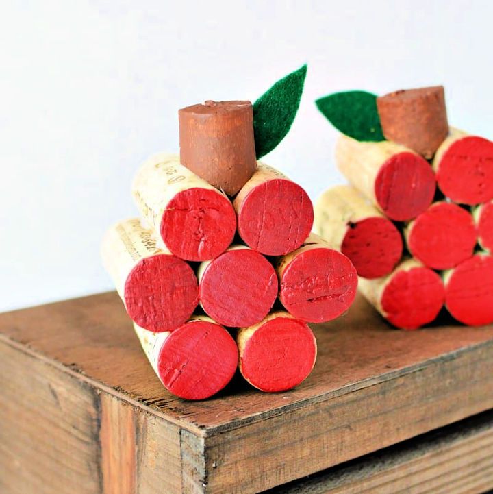 Apple Wine Cork Craft