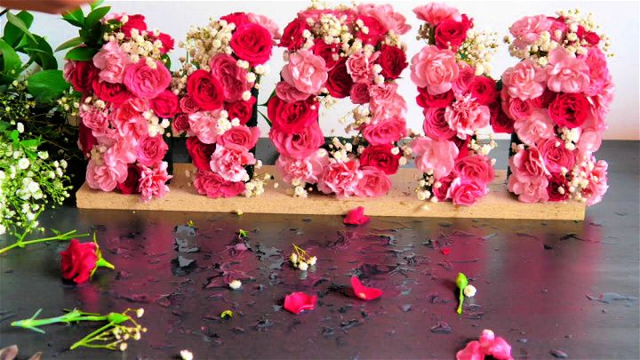 DIY Flower Arrangement for Mother's Day