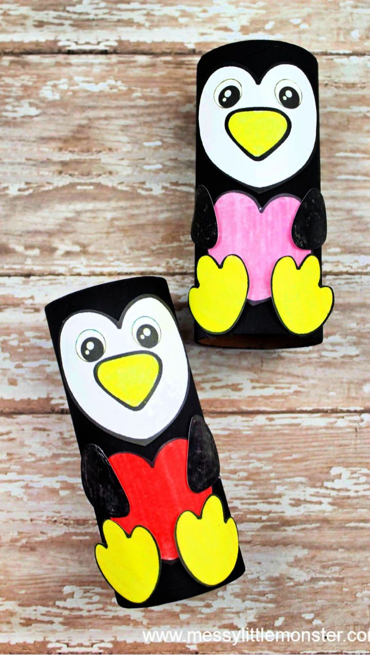 Easy Penguin Craft for Preschoolers