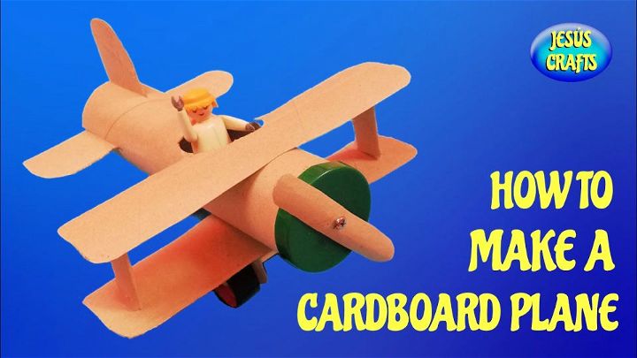 How to Make a Plane With Toilet Paper Rolls