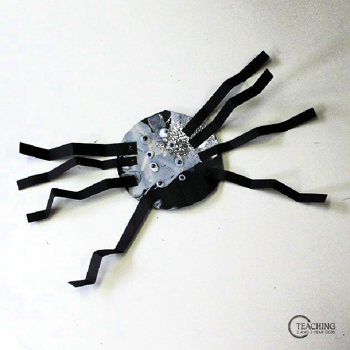 How to Make a Spin Art Spider Craft