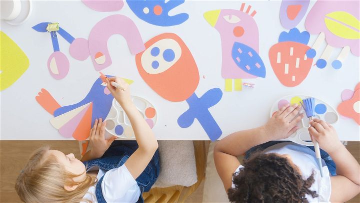 How to Use Childrens Artwork in Your Home Decor