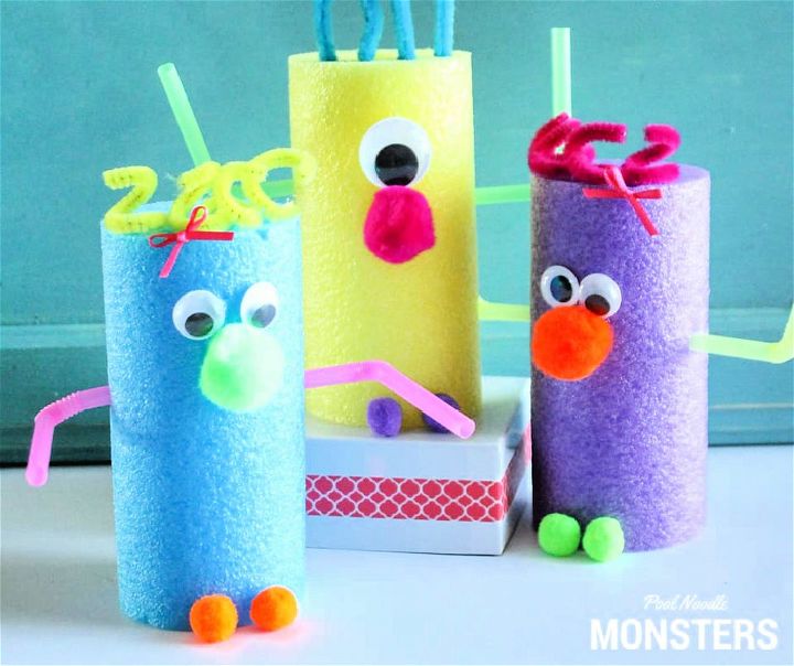Pool Noodle Monsters