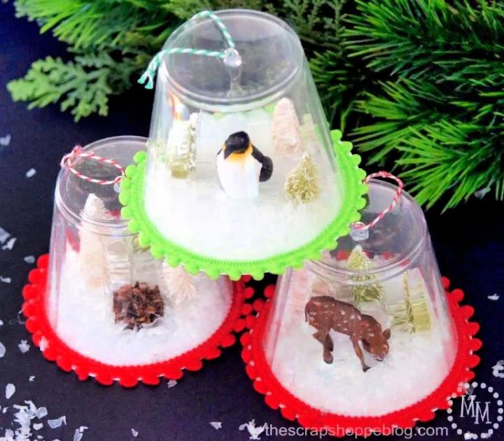 Snow Globe Ornaments