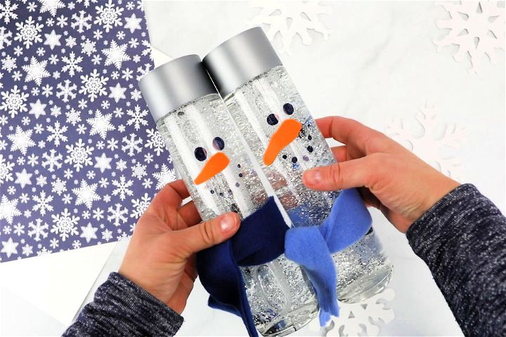 Snowman Sensory Bottle