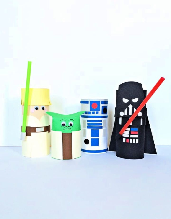 Toilet Tube Star Wars Characters Craft