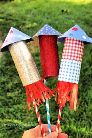 25 Easy Fourth of July Crafts: 4th of July Crafts for Kids