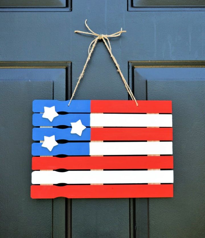 American Flag Paint Stick