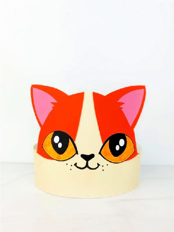Cat Headband Craft For Kids