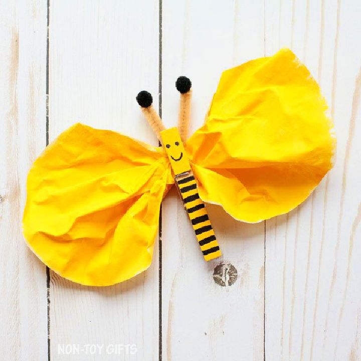Clothespin Bee Craft 