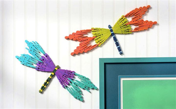DIY Clothespin Dragonflies 