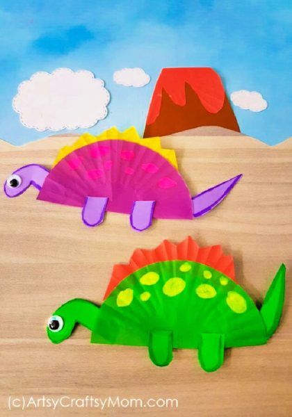 30 Easy Dinosaur Crafts and Activities For Kids - Craftulate