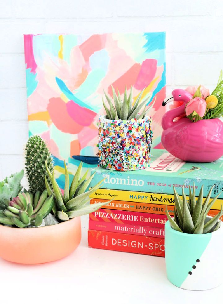 DIY Confetti Planter