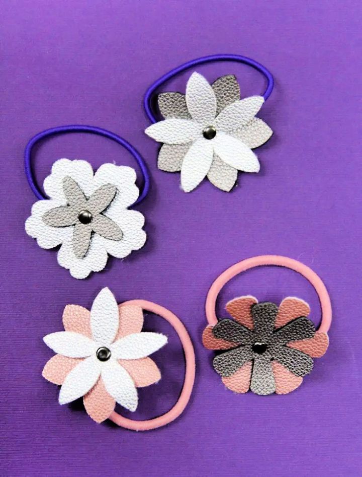 DIY Flower Hair Accessories