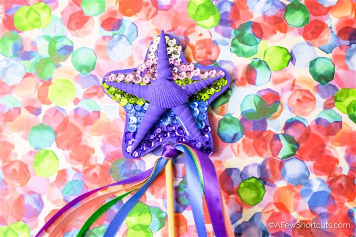 DIY Mermaid Wand Kids Craft