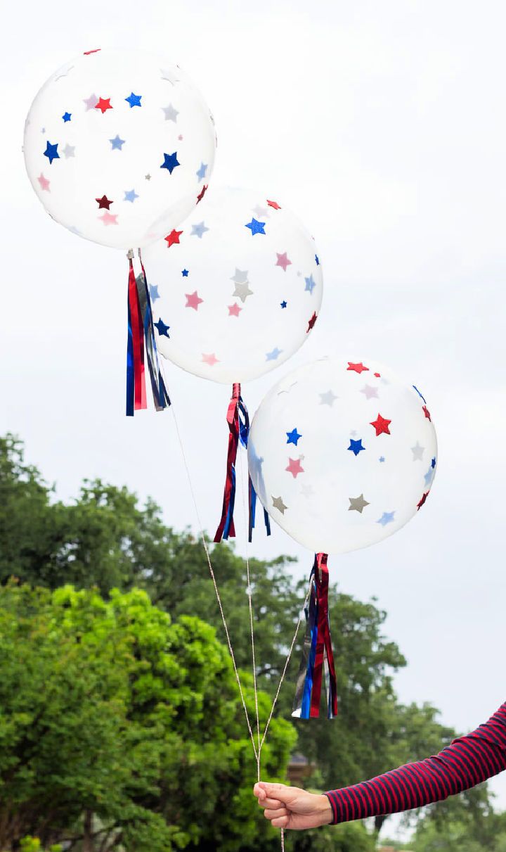 Easy DIY th Of July Balloons