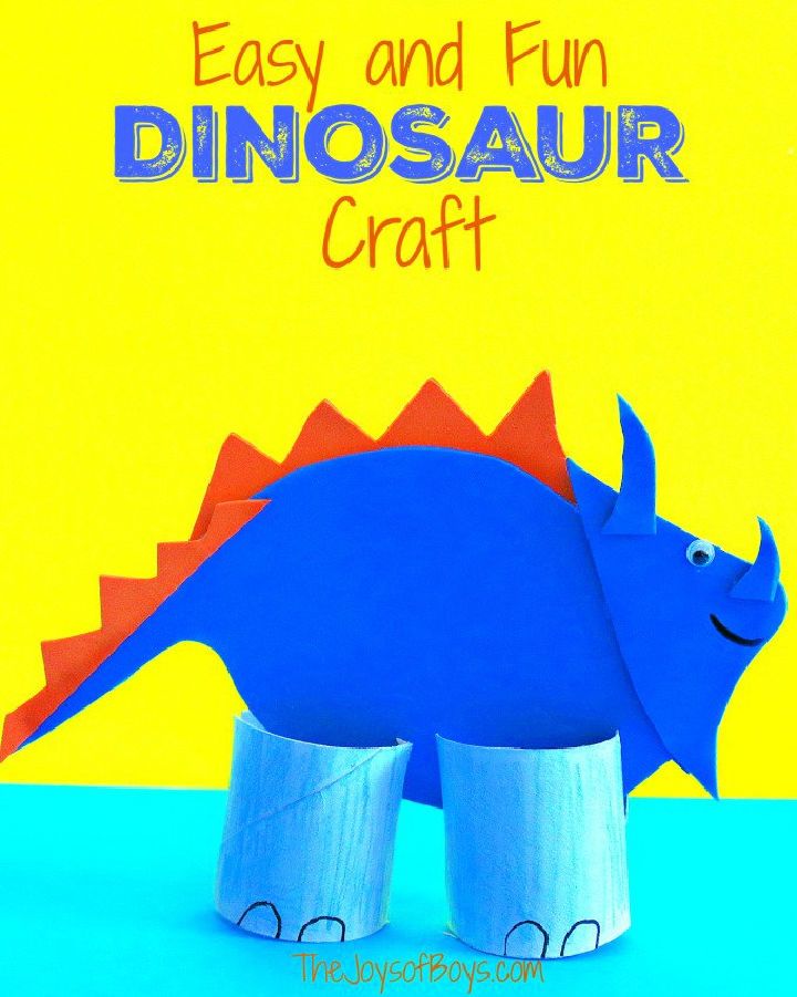 Easy Dinosaur Craft for Kids