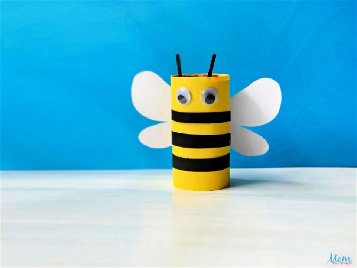Easy & Fun Toilet Paper Roll Bee Craft