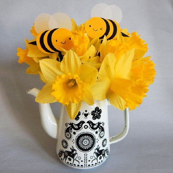 30 Bee Crafts for Kids Bumble Bee Craft and Art Ideas