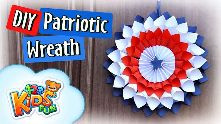 How to Make a Patriotic Wreath