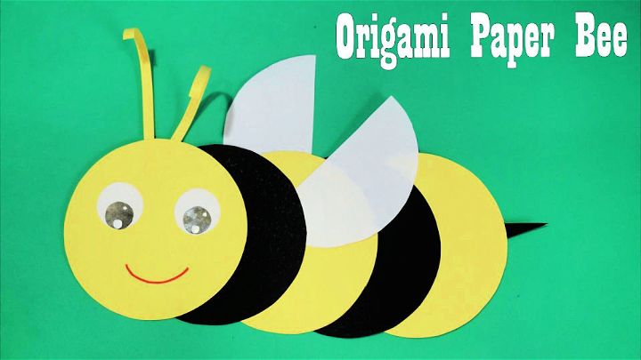 Easy & Simple Paper Bee Tutorial