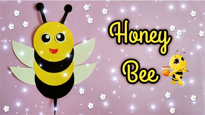 How to make Paper Honey Bee