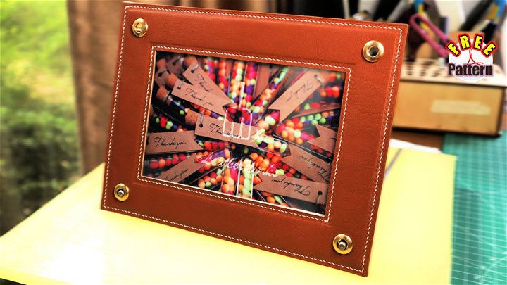 Leather Photo Frame Tutorial