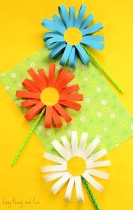 35 Easy Flower Crafts and Art Ideas for Kids - Craftulate