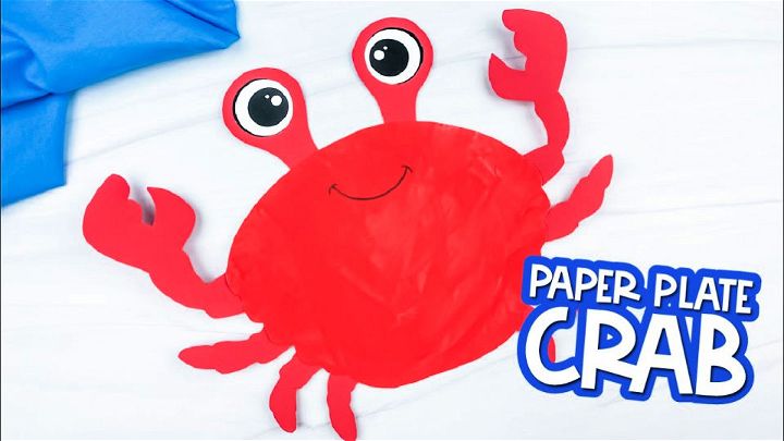 Paper Plate Crab Craft Tutorial