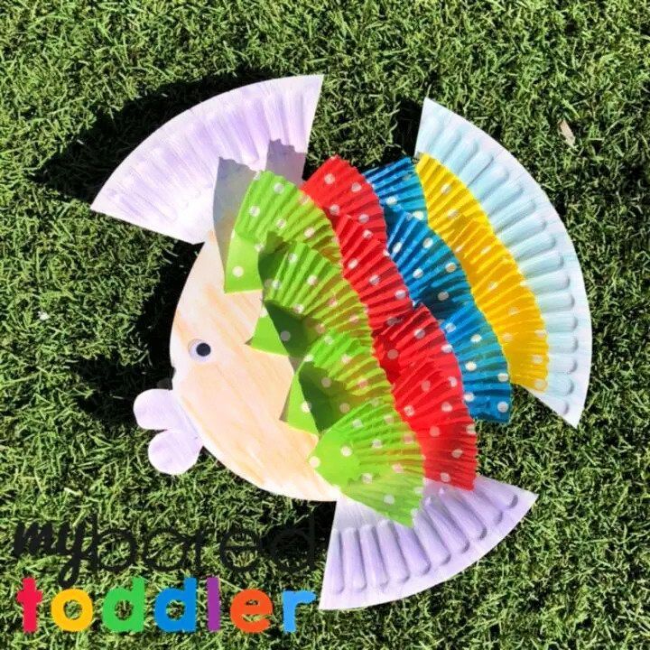 Patty Case Paper Plate Fish