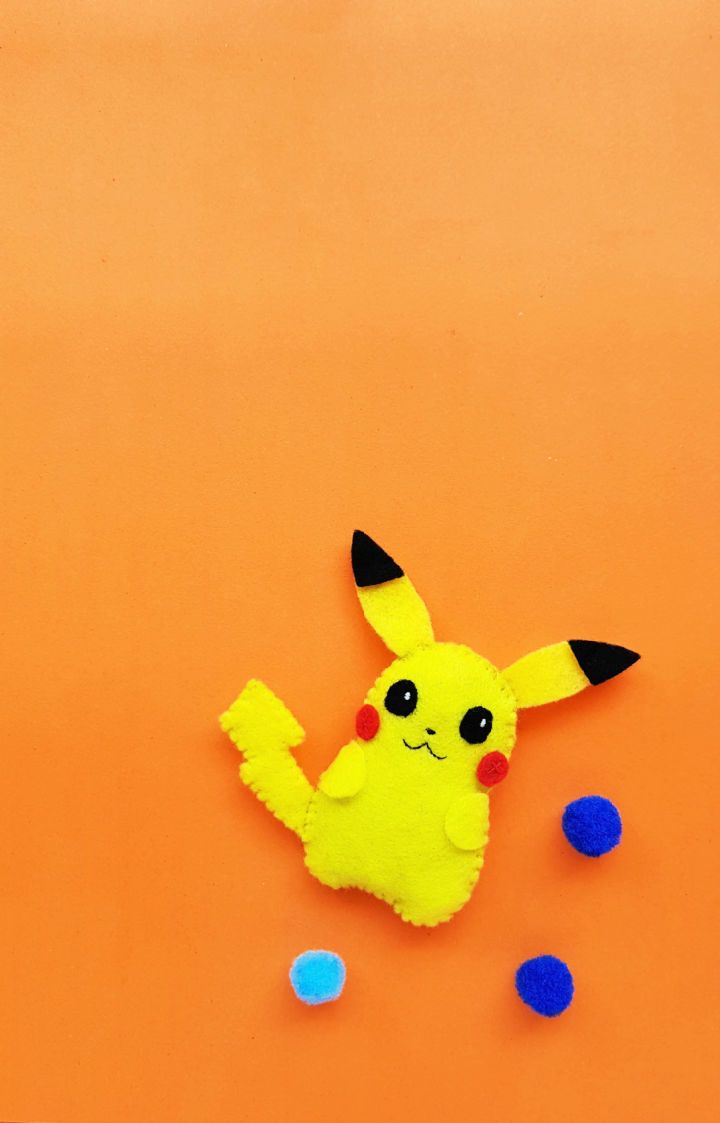 Pokemon Felt Pikachu Craft for Kids