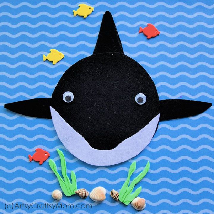 Shark Craft With a Printable Template