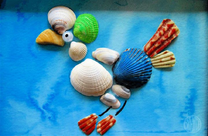 Sea Shell Art Craft