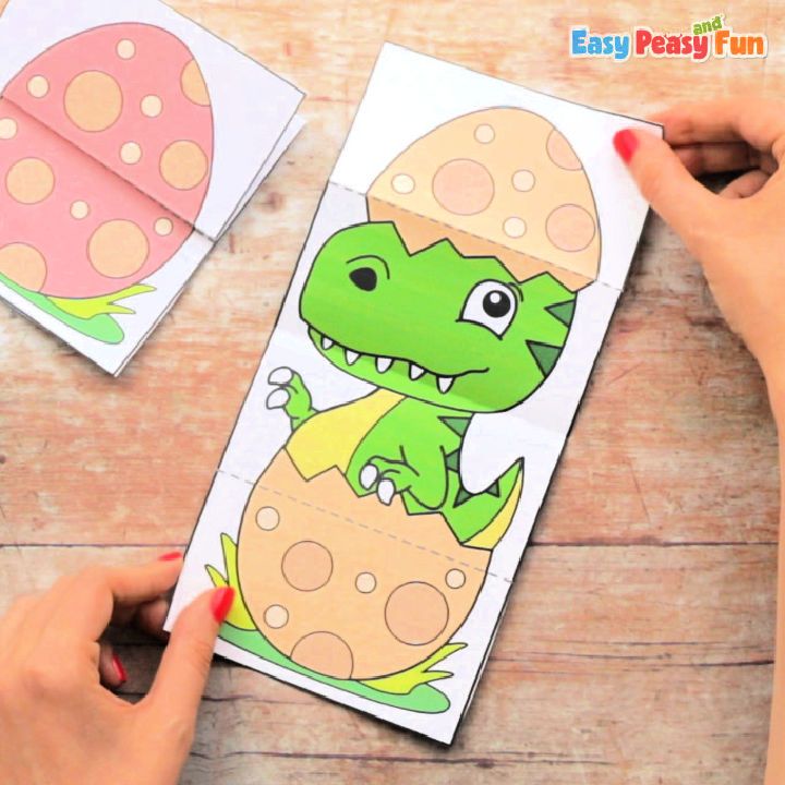 Surprise Dinosaurs Egg Cards
