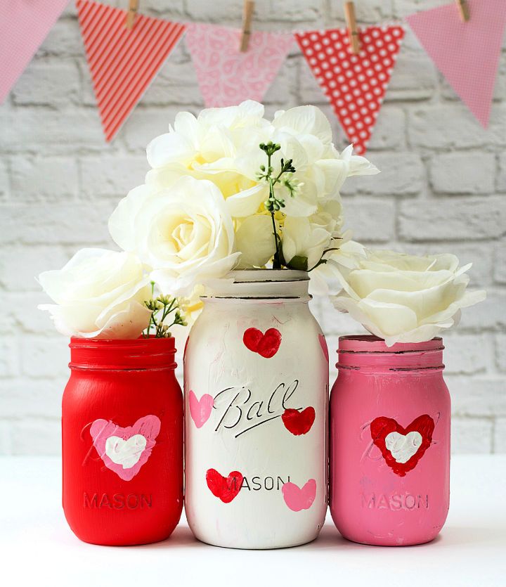 Blush Pink Pint Ball Mason Jar, One 16 Oz. Pint Size, Farmhouse Home Decor,  Rose Pink Mason Jar, Pink Vase Centerpiece Mother's Day Gift 