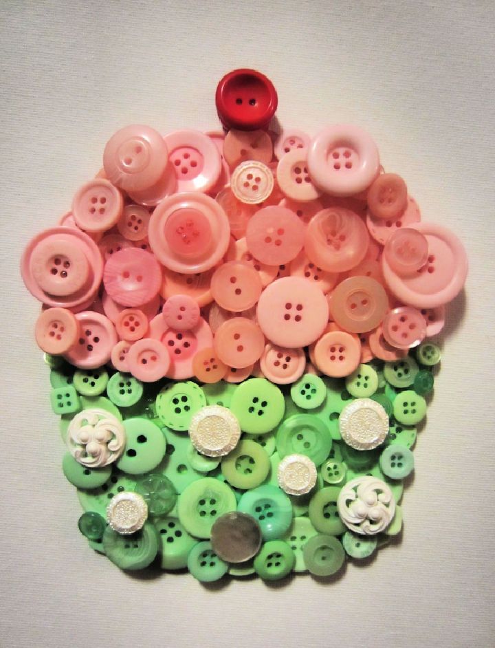 Recycled Button Crafts Ideas - Easy DIY Button Projects 