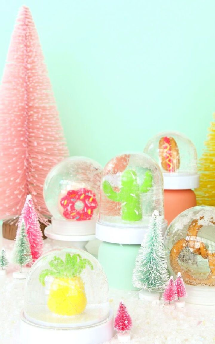 DIY Novelty Snow Globes