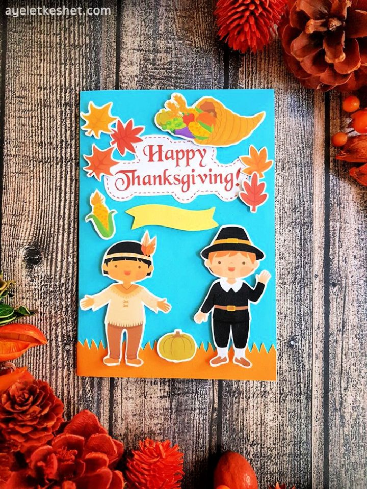 DIY Thanksgiving Cards With Free Printables