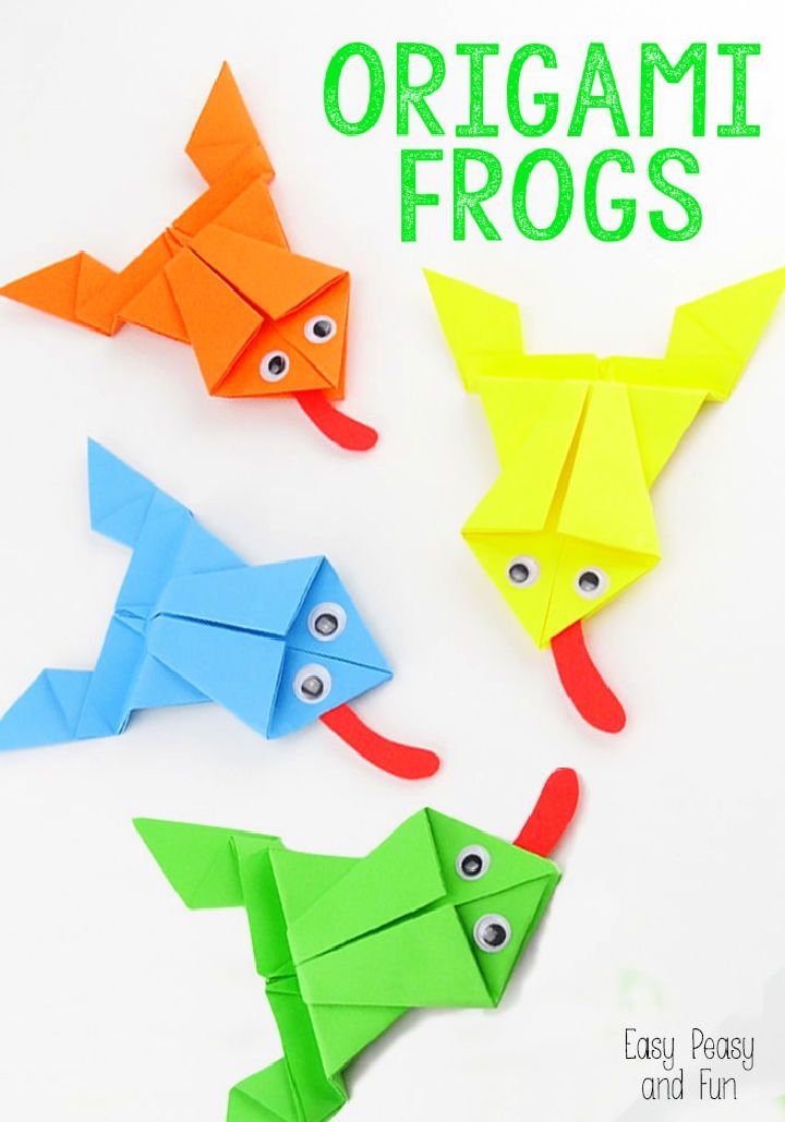 Origami Frogs Tutorial